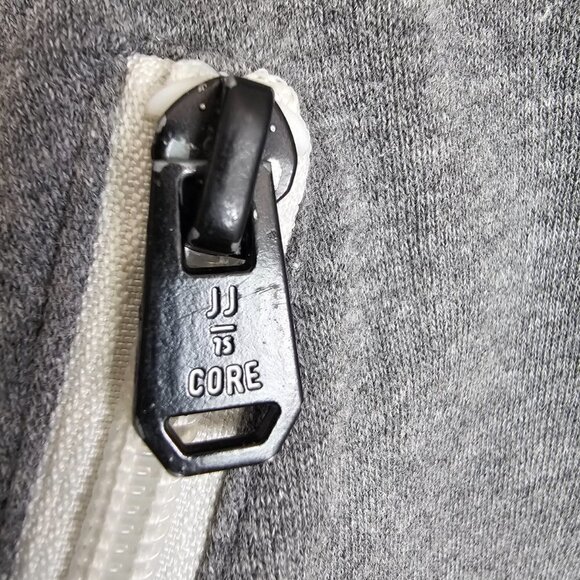 Jack Jones Men's Clay Sweat Grey Zip up Hoodie, S, 4 Front Pocket (2 Zip) - Picture 2 of 13